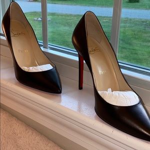 Christian Louboutin black Pigalle heels NEW Size 7